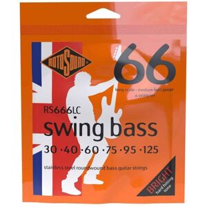 Rotosound RS666LC Swing Bass 66 Long Scale Medium 6-String 30-125 Rotosound RS666LC Swing Bass 66 Long Scale Medium 6-String 30-125
