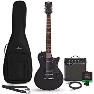 Gear4Music New Jersey Electric Guitar Black 10W Guitar Amp & Accessory Pack Gear4Music New Jersey Electric Guitar Black 10W Guitar Amp & Accessory Pack