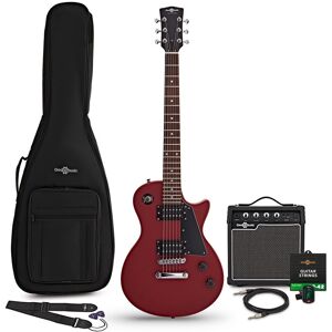Gear4Music New Jersey Electric Guitar Red 10W Guitar Amp & Accessory Pack Gear4Music New Jersey Electric Guitar Red 10W Guitar Amp & Accessory Pack