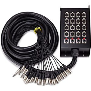 Studiospares 16 XLR/4 Jack Stage Box & Snake 8m - Nearly New Studiospares 16 XLR/4 Jack Stage Box & Snake 8m - Nearly New