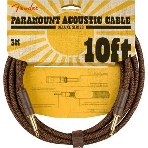 Fender Paramount Acoustic Instrument Cable 3m/10ft Brown Fender Paramount Acoustic Instrument Cable 3m/10ft Brown