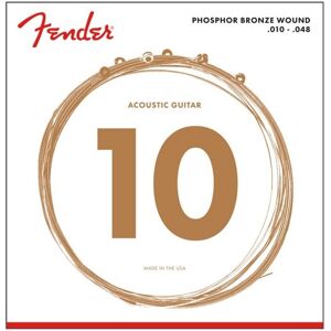 Fender 60XL Phosphor Bronze Acoustic Strings 10-48 Fender 60XL Phosphor Bronze Acoustic Strings 10-48