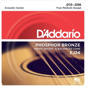 DAddario EJ24 Phosphor Bronze True Medium 13-56 DAddario EJ24 Phosphor Bronze True Medium 13-56