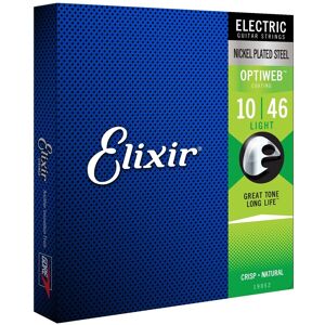 Elixir 19052 OPTIWEB Coated Electric Guitar Strings 10-46 Elixir 19052 OPTIWEB Coated Electric Guitar Strings 10-46