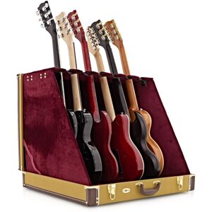 6 Guitar Rack Case by Gear4music Tweed 6 Guitar Rack Case by Gear4music Tweed