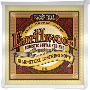 Ernie Ball Earthwood 2051 Silk & Steel 12-String Soft Set Ernie Ball Earthwood 2051 Silk & Steel 12-String Soft Set