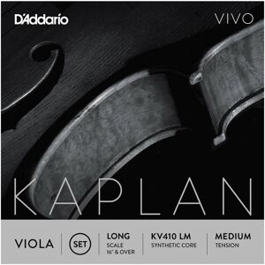 DAddario Kaplan Vivo Viola Strings Set Long Scale Medium DAddario Kaplan Vivo Viola Strings Set Long Scale Medium