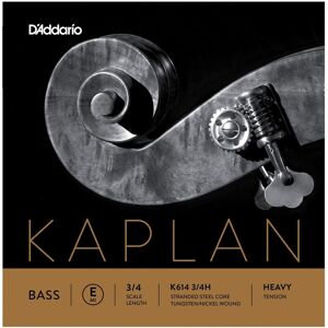 DAddario Kaplan Double Bass E String 3/4 Size Heavy DAddario Kaplan Double Bass E String 3/4 Size Heavy