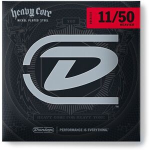 Dunlop DHCN1150 Heavy Core Electric Guitar Strings Heavier 11-50 Dunlop DHCN1150 Heavy Core Electric Guitar Strings Heavier 11-50