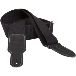 Boss 2 Black Cotton Guitar Strap Boss 2 Black Cotton Guitar Strap