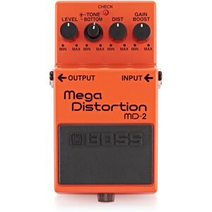 Boss MD-2 Mega Distortion Guitar Pedal Boss MD-2 Mega Distortion Guitar Pedal