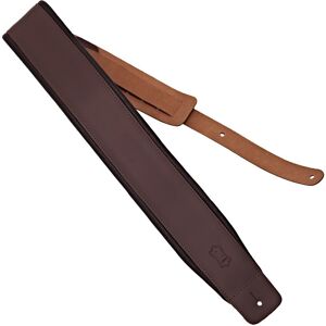 Levys DM1PD Padded Leather Strap Dark Brown Levys DM1PD Padded Leather Strap Dark Brown