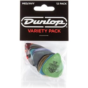 Dunlop PVP102-Pick Variety Pack Medium-Heavy Players Pack of 12 Dunlop PVP102-Pick Variety Pack Medium-Heavy Players Pack of 12
