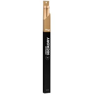 Stagg V Series Hickory 5B Drumsticks Wood Tip Stagg V Series Hickory 5B Drumsticks Wood Tip
