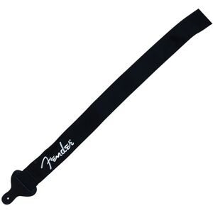 Fender 2 Inch Poly Guitar Strap Black with White Logo Fender 2 Inch Poly Guitar Strap Black with White Logo