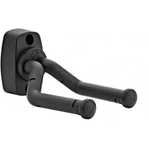 K&M 16280 Guitar Wall Mount Black K&M 16280 Guitar Wall Mount Black