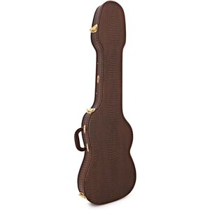 Deluxe Fitted Bass Guitar Case by Gear4music Crocodile Deluxe Fitted Bass Guitar Case by Gear4music Crocodile