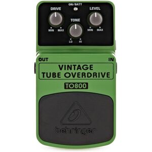 Behringer TO800 Vintage Tube Overdrive Pedal Behringer TO800 Vintage Tube Overdrive Pedal