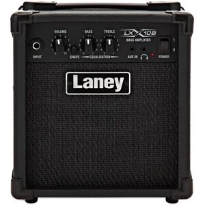 Laney LX10B 10 Watt Bass Guitar Combo Amp Black Laney LX10B 10 Watt Bass Guitar Combo Amp Black