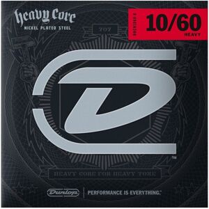 Dunlop DHCN10606 Electric Guitar Strings Heavy Core 6 String Set 10-60 Dunlop DHCN10606 Electric Guitar Strings Heavy Core 6 String Set 10-60