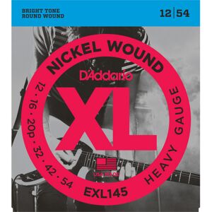 DAddario EXL145 Nickel Wound Heavy Plain 3rd 12-54 DAddario EXL145 Nickel Wound Heavy Plain 3rd 12-54