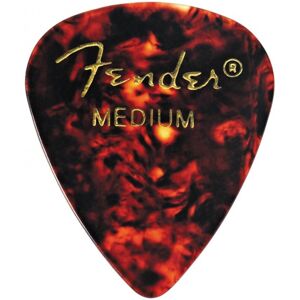Fender Classic Celluloid Picks Tortoise Shell 351 Shape Medium 12 Pack Fender Classic Celluloid Picks Tortoise Shell 351 Shape Medium 12 Pack