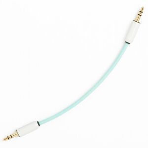 MyVolts Candycords 3.5mm Straight Stereo Jack Cable - 15cm Mint MyVolts Candycords 3.5mm Straight Stereo Jack Cable - 15cm Mint