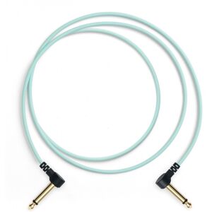 MyVolts Candycords Pedal Cable 6.35mm Angled Jack 150cm Mint Green MyVolts Candycords Pedal Cable 6.35mm Angled Jack 150cm Mint Green