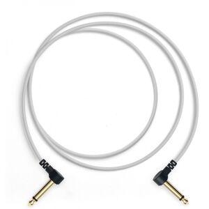 MyVolts Candycords Pedal Cable 6.35mm Angled Jack 150cm Powder Grey MyVolts Candycords Pedal Cable 6.35mm Angled Jack 150cm Powder Grey