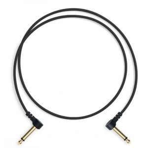 MyVolts Candycords Pedal Cable 6.35mm Angled Jack 35cm Liquorice MyVolts Candycords Pedal Cable 6.35mm Angled Jack 35cm Liquorice