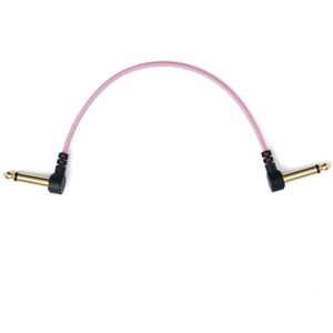 MyVolts Candycords Pedal 6.35mm Angled Cable - 10cm Marshmallow MyVolts Candycords Pedal 6.35mm Angled Cable - 10cm Marshmallow