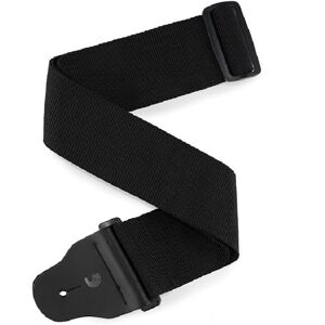 DAddario 75B000 3 Inch Wide Bass Guitar Strap Black DAddario 75B000 3 Inch Wide Bass Guitar Strap Black