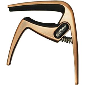 Swiff Zinc Alloy Guitar Capo Brush Copper Swiff Zinc Alloy Guitar Capo Brush Copper