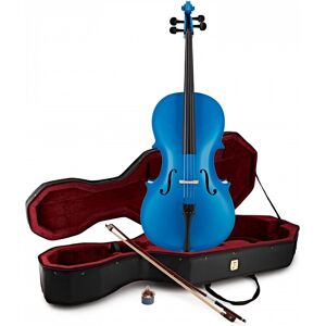 Student 1/2 Size Cello by Gear4music Blue Student 1/2 Size Cello by Gear4music Blue