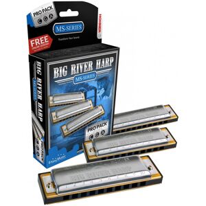 Hohner Big River Harp Harmonica Pro Pack Hohner Big River Harp Harmonica Pro Pack