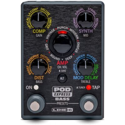 Line 6 Pod Express Bass Amp and Effect Processor Line 6 Pod Express Bass Amp and Effect Processor