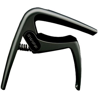 Swiff K8-U Zinc Alloy Ukulele Capo Black Swiff K8-U Zinc Alloy Ukulele Capo Black
