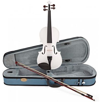 Stentor Harlequin Violin Outfit White 3/4 Stentor Harlequin Violin Outfit White 3/4