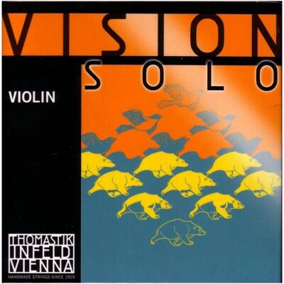 Thomastik Vision Solo A String - Violin String - Aluminum - Medium Tension Thomastik Vision Solo A String - Violin String - Aluminum - Medium Tension
