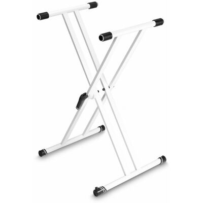 Gravity KSX2 Double X-Form Keyboard Stand White Gravity KSX2 Double X-Form Keyboard Stand White