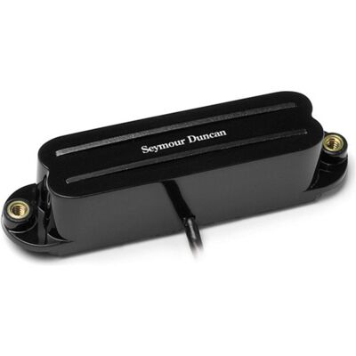 Seymour Duncan SHR-1 Hot Rails Neck Pickup For Strat Black Seymour Duncan SHR-1 Hot Rails Neck Pickup For Strat Black