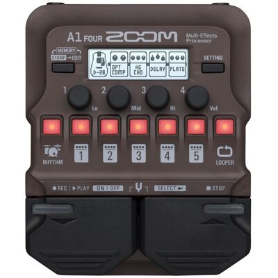 Zoom A1 Four Multi-Effects Processor Zoom A1 Four Multi-Effects Processor