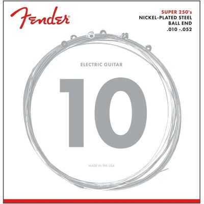 Fender 250RH Nickel Plated Steel 10-52 - Electric Guitar Strings Fender 250RH Nickel Plated Steel 10-52 - Electric Guitar Strings