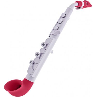 Nuvo jSax White with Pink Trim 2.0 Nuvo jSax White with Pink Trim 2.0