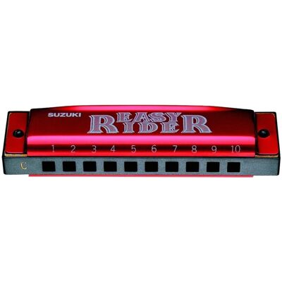 Suzuki Easy Rider Diatonic Harmonica Chrome C Suzuki Easy Rider Diatonic Harmonica Chrome C