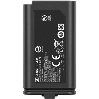 Sennheiser BA 70 Rechargeable Battery for EW-D SK and EW-D SKM-S Sennheiser BA 70 Rechargeable Battery for EW-D SK and EW-D SKM-S