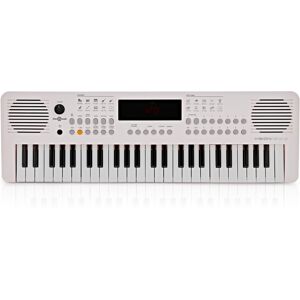 Gear4Music VISIONKEY-2 49 Key Portable Keyboard White Gear4Music VISIONKEY-2 49 Key Portable Keyboard White
