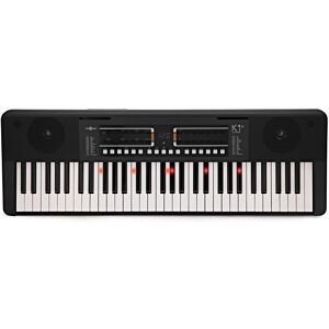 K1+ 61-Note Key-Lighting Keyboard with Bluetooth by Gear4music K1+ 61-Note Key-Lighting Keyboard with Bluetooth by Gear4music