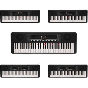 K1+ 61-Note Key-Lighting Keyboard with Bluetooth by Gear4music 5 Pack K1+ 61-Note Key-Lighting Keyboard with Bluetooth by Gear4music 5 Pack