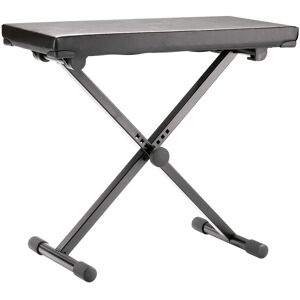 K&M 14075 Wide Keyboard Bench Imitation Leather Black K&M 14075 Wide Keyboard Bench Imitation Leather Black